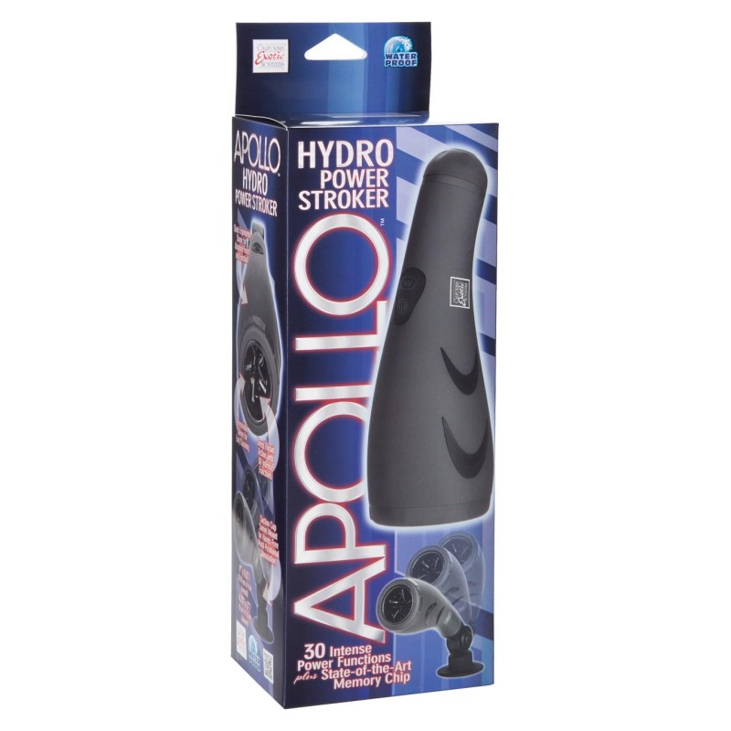 Masturbator-APOLLO HYDRO POWER STROKER GREY